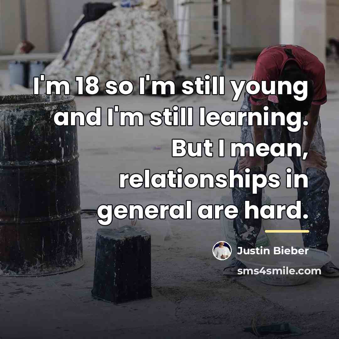 “I'm 18 so I'm still young and I'm still learning.…” quote by Justin Bieber