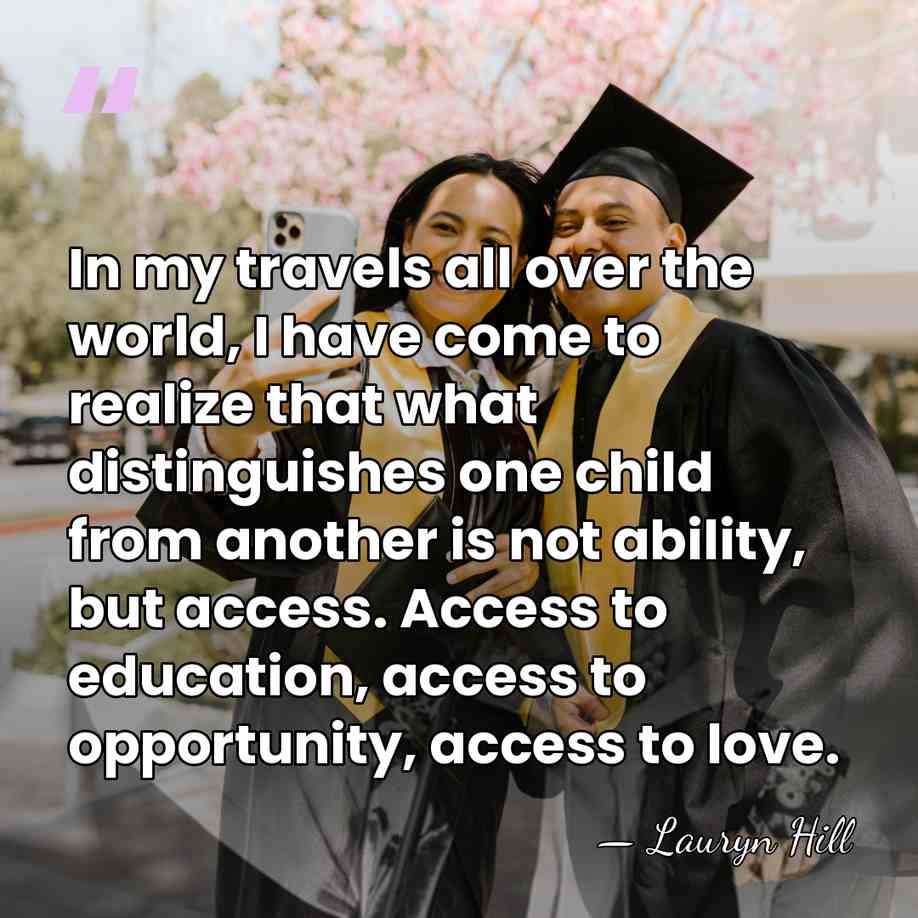 In my travels all over the world, I have come to realize&hellip; - Lauryn Hill