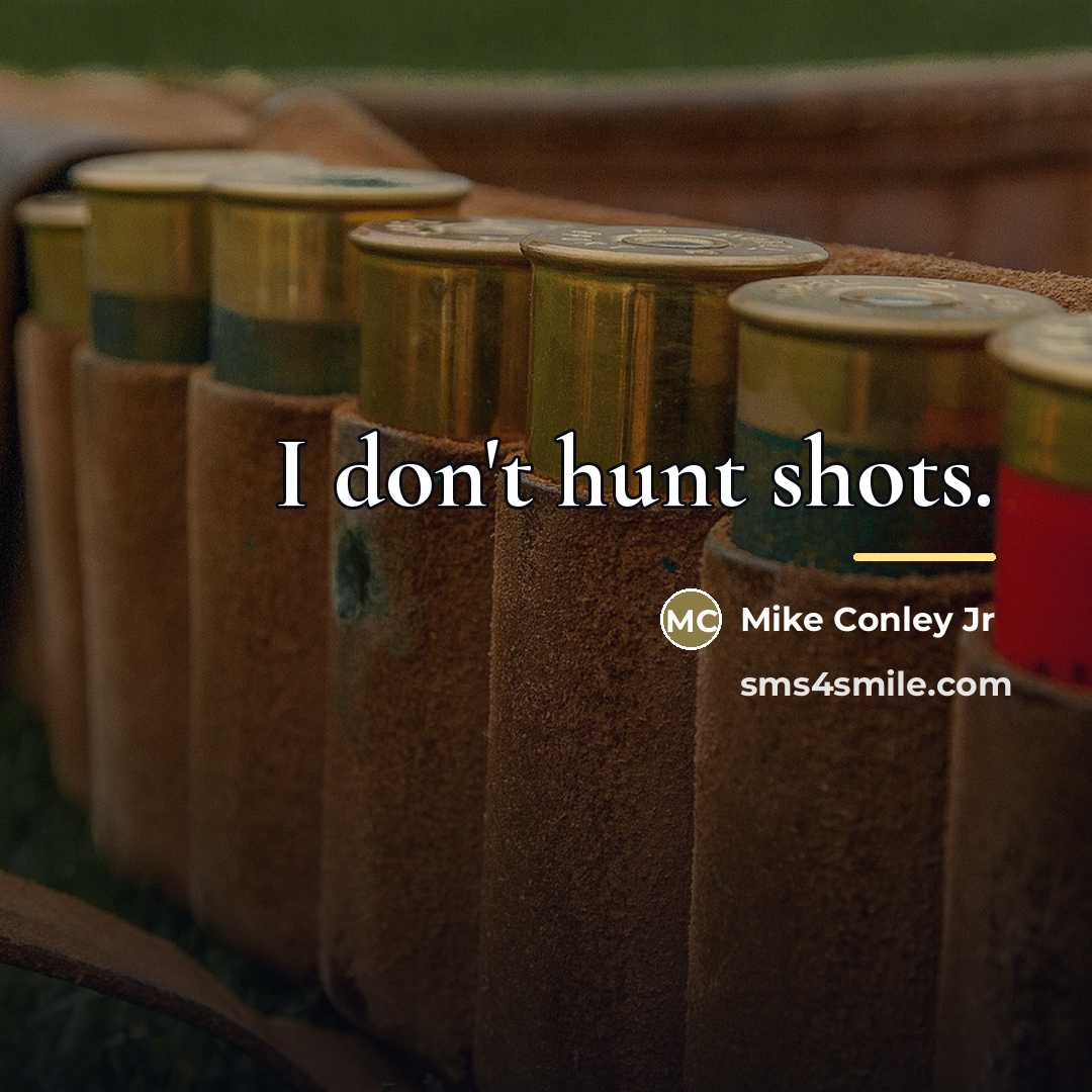 “I don't hunt shots.…” quote by Mike Conley Jr