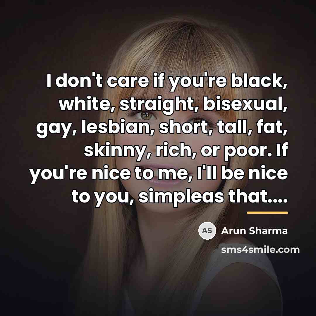 “I don't care if you're black, white, straight, bisexual, gay,…” quote by Arun Sharma