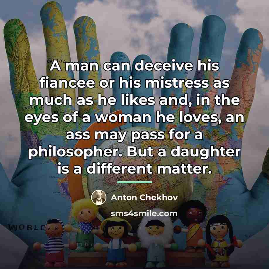 “A man can deceive his fiancee or his mistress as…” quote by Anton Chekhov