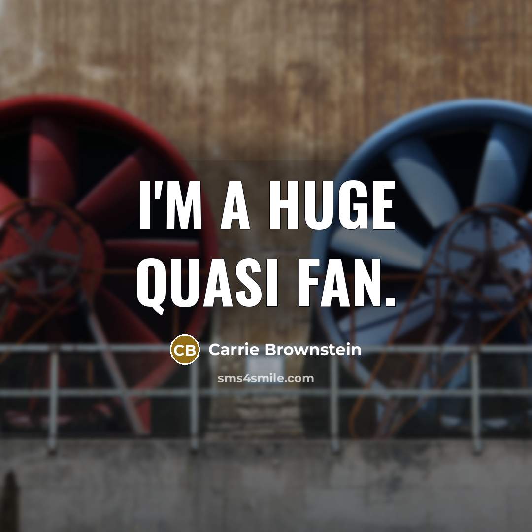 “I'm a huge Quasi fan.…” quote by Carrie Brownstein