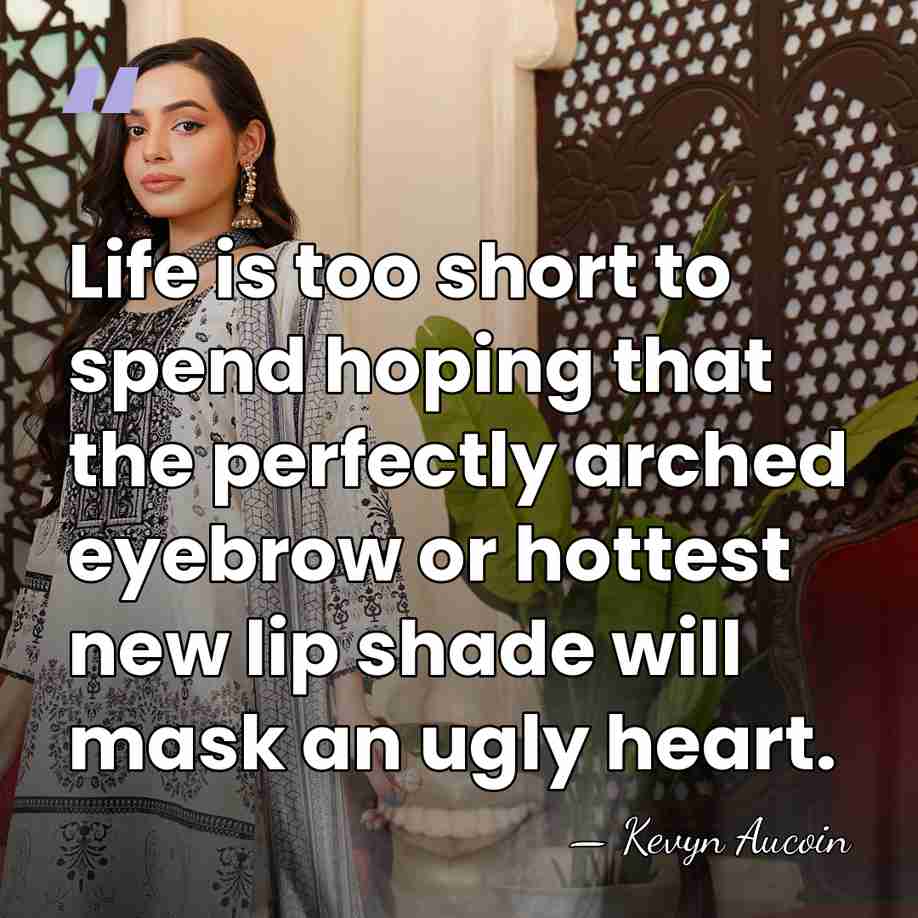 Life is too short to spend hoping that the perfectly arched eyebrow&hellip; - Kevyn Aucoin