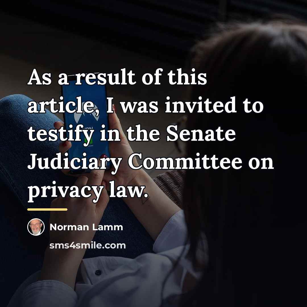 “As a result of this article, I was invited to…” quote by Norman Lamm