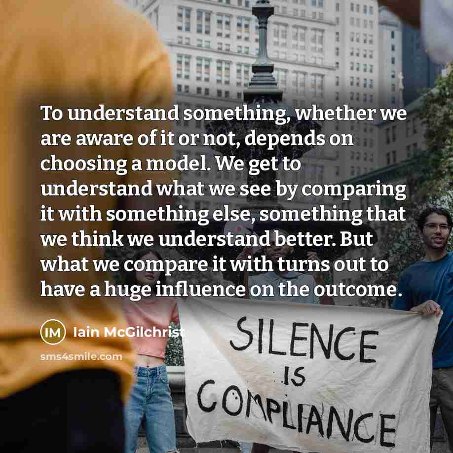 “To understand something, whether we are aware of it or…” quote by Iain McGilchrist