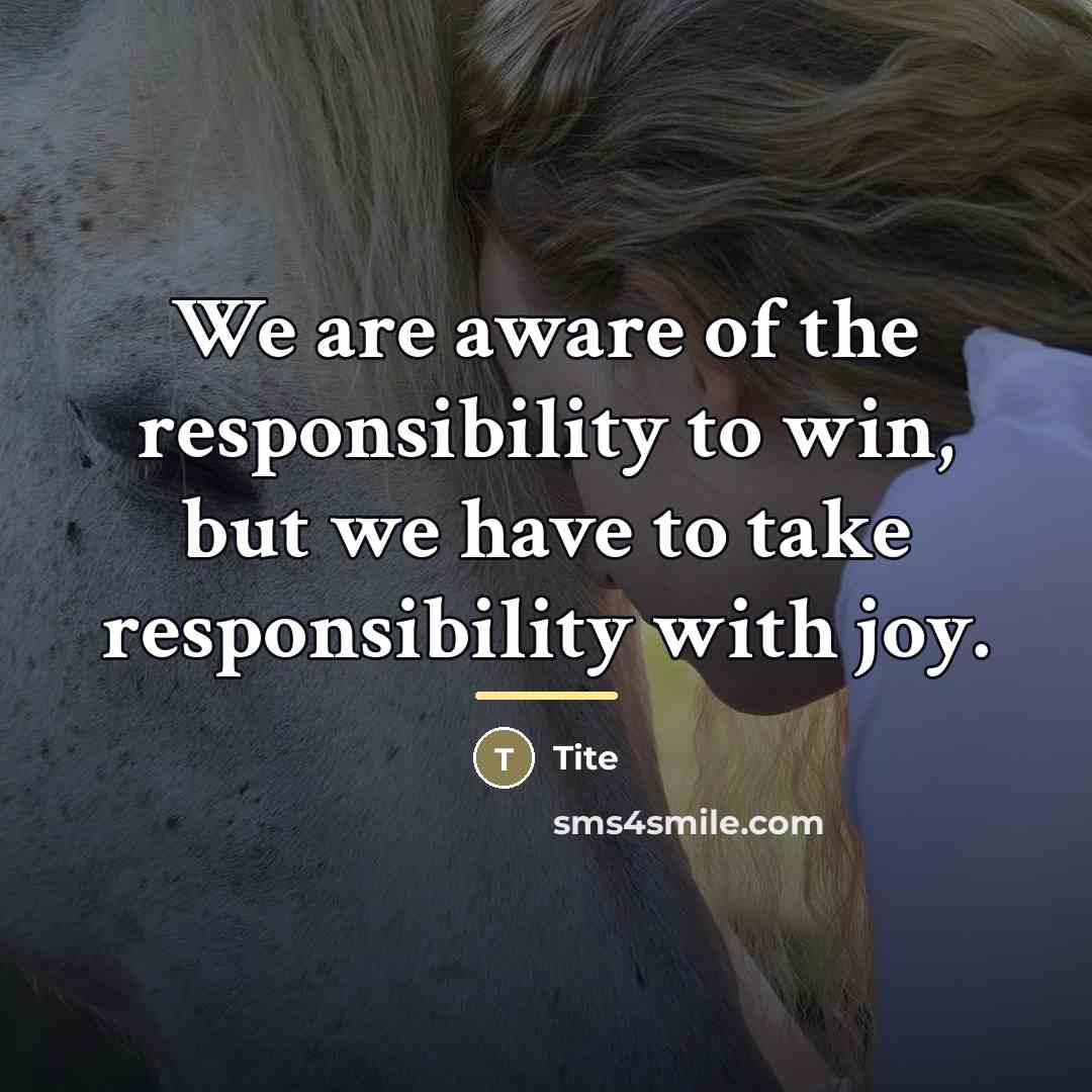 “We are aware of the responsibility to win, but we…” quote by Tite
