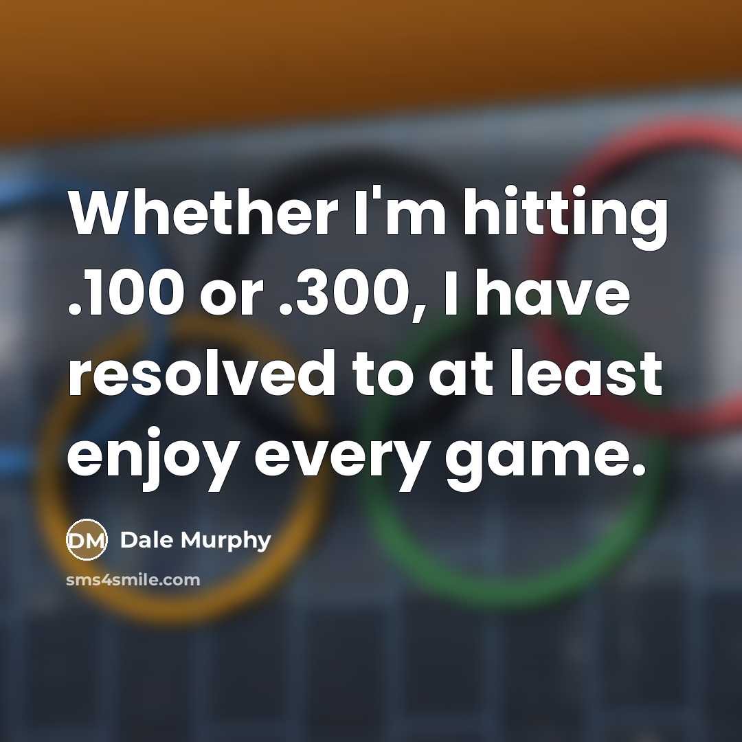 “Whether I'm hitting .100 or .300, I have resolved to…” quote by Dale Murphy