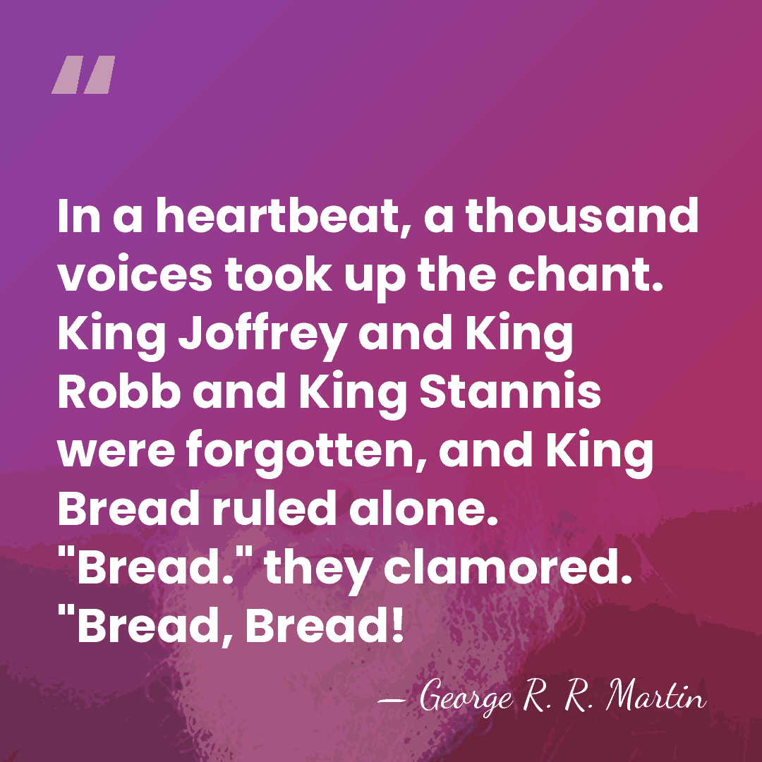 In a heartbeat, a thousand voices took up the chant. King Joffrey&hellip; - George R. R. Martin