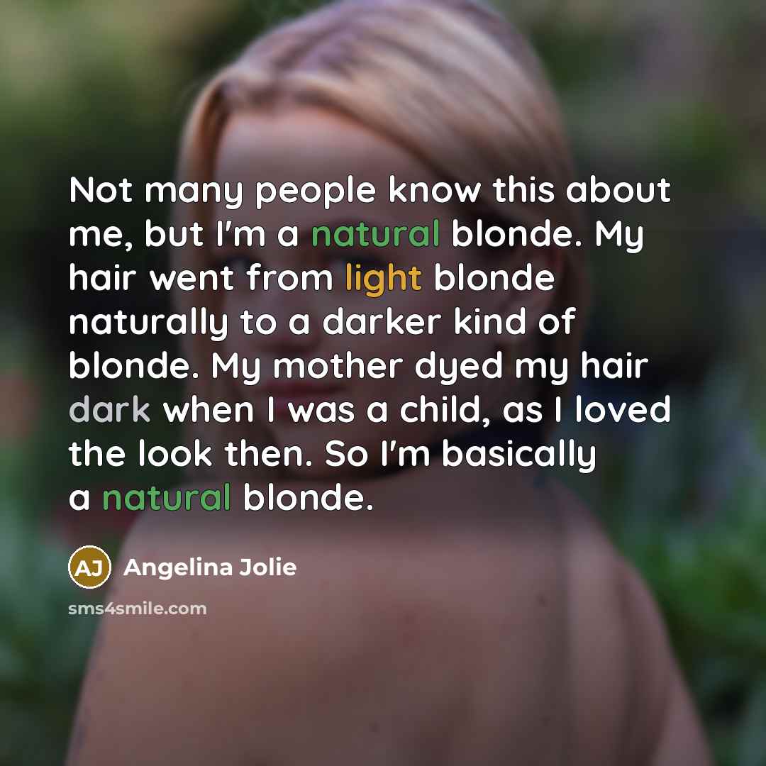 “Not many people know this about me, but I'm a…” quote by Angelina Jolie