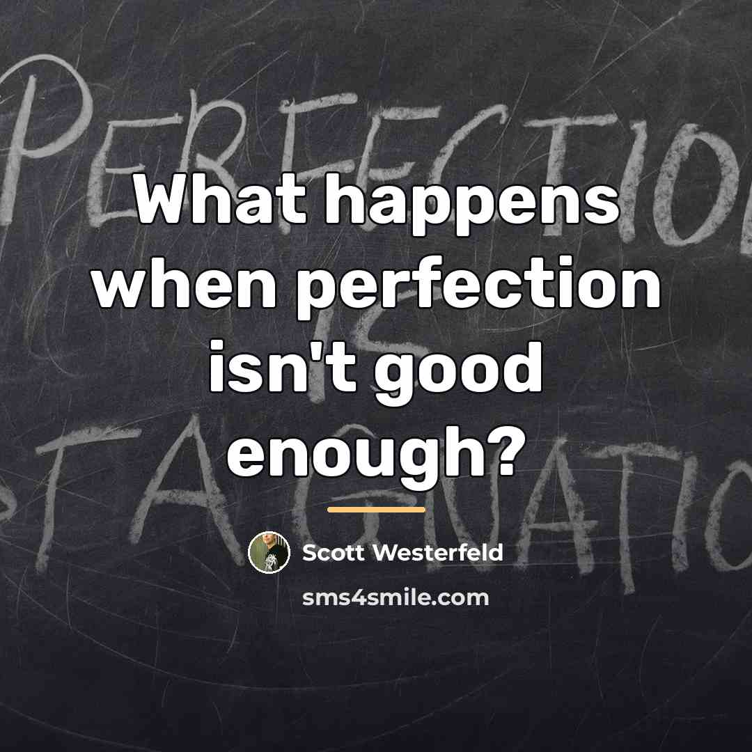 “What happens when perfection isn't good enough?…” quote by Scott Westerfeld