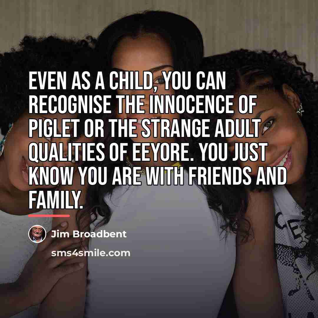 “Even as a child, you can recognise the innocence of…” quote by Jim Broadbent