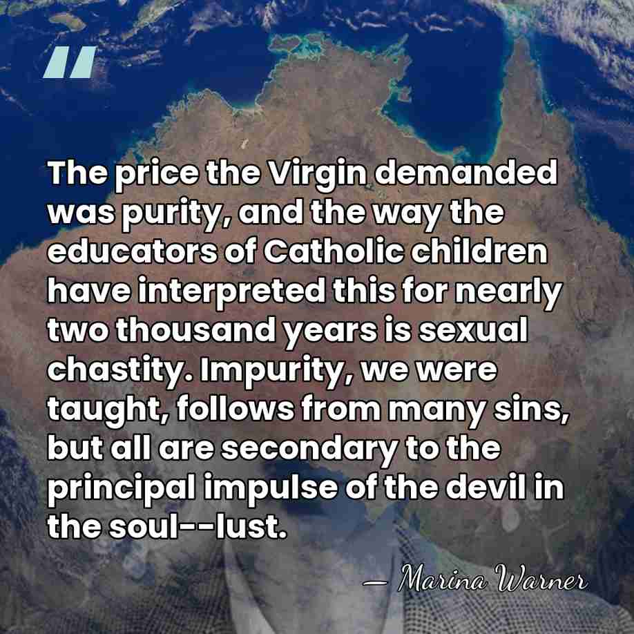 The price the Virgin demanded was purity, and the way the educators&hellip; - Marina Warner