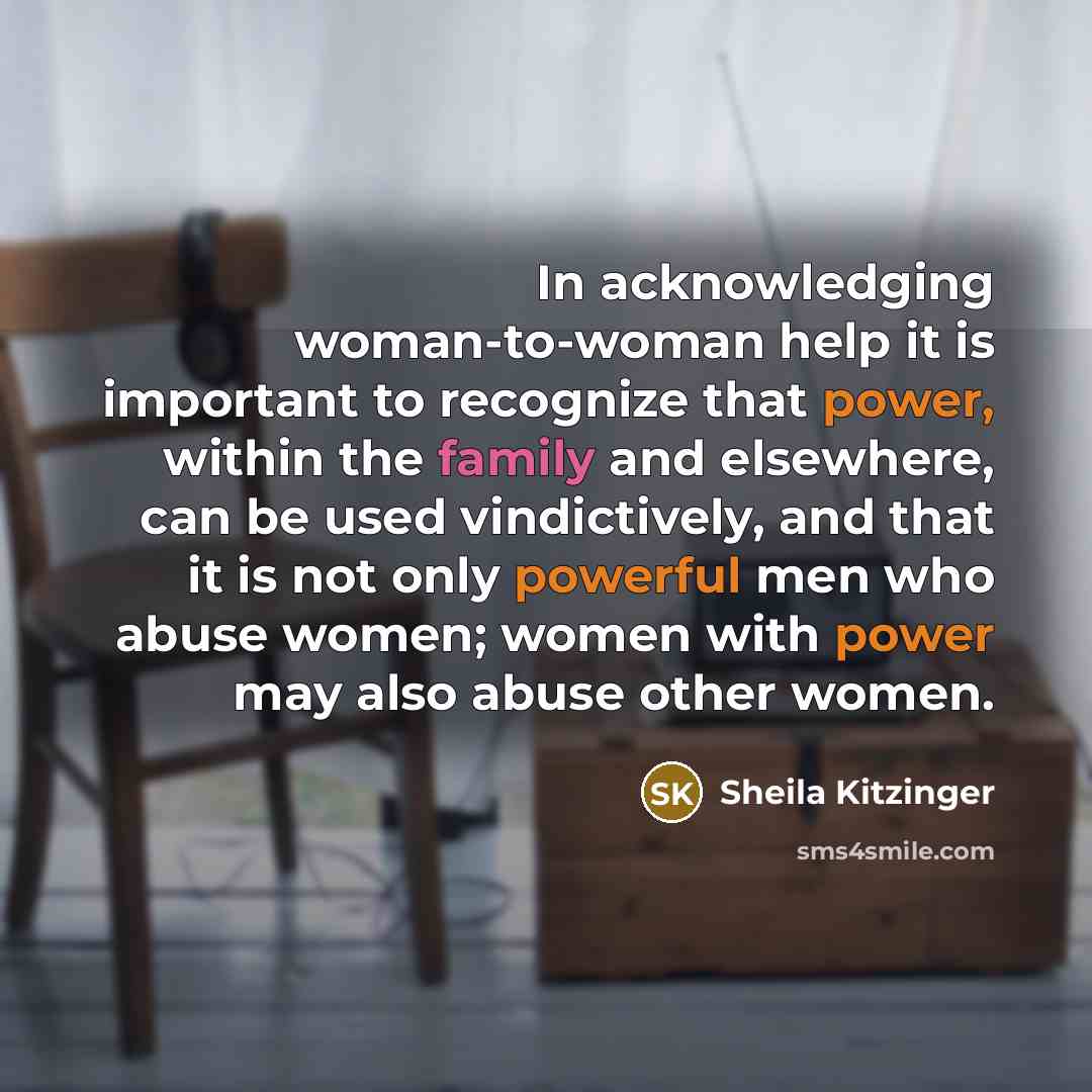 “In acknowledging woman-to-woman help it is important to recognize that…” quote by Sheila Kitzinger