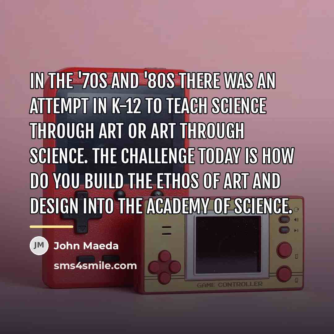 “In the '70s and '80s there was an attempt in…” quote by John Maeda