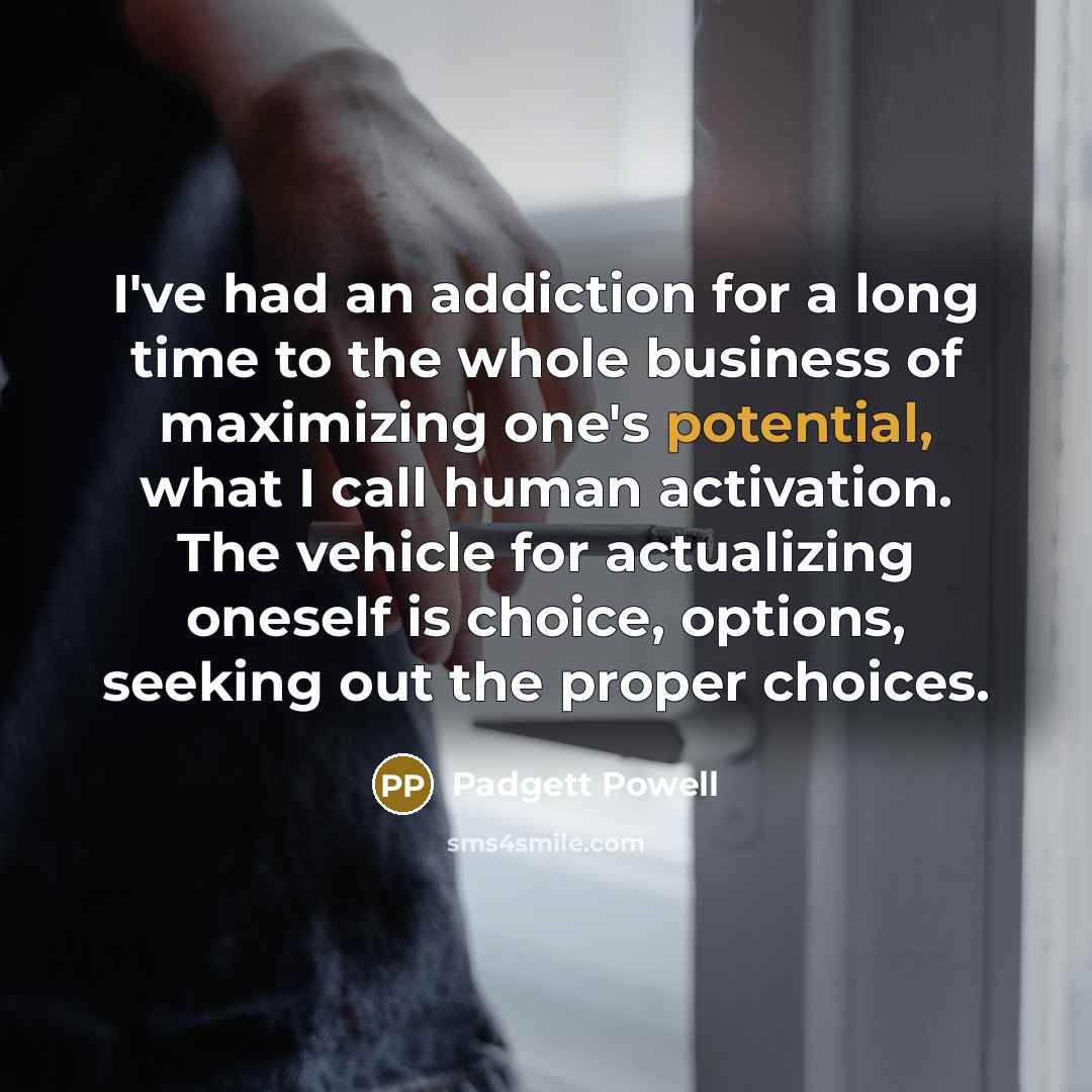 “I've had an addiction for a long time to the…” quote by Padgett Powell