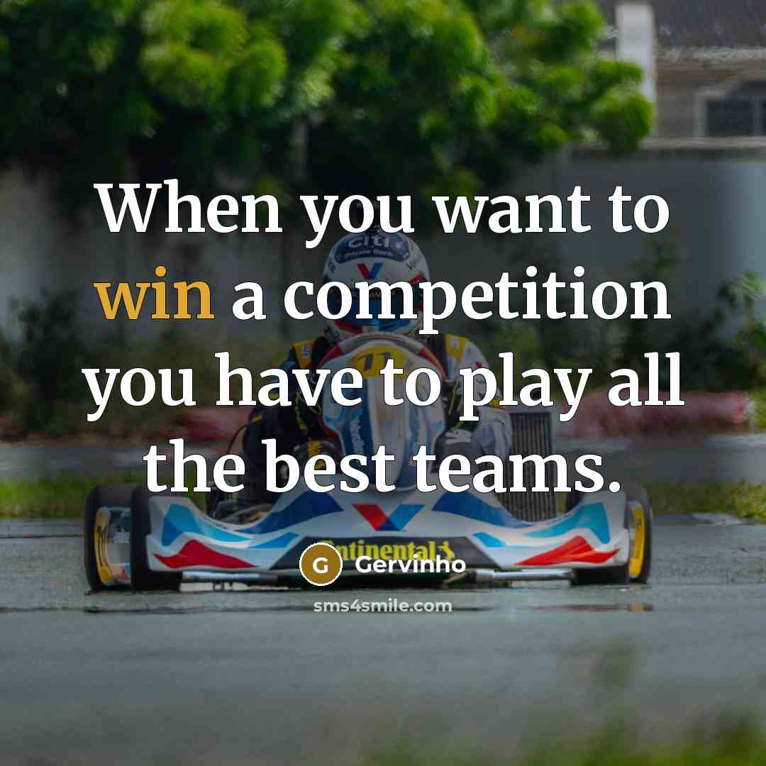 “When you want to win a competition you have to…” quote by Gervinho