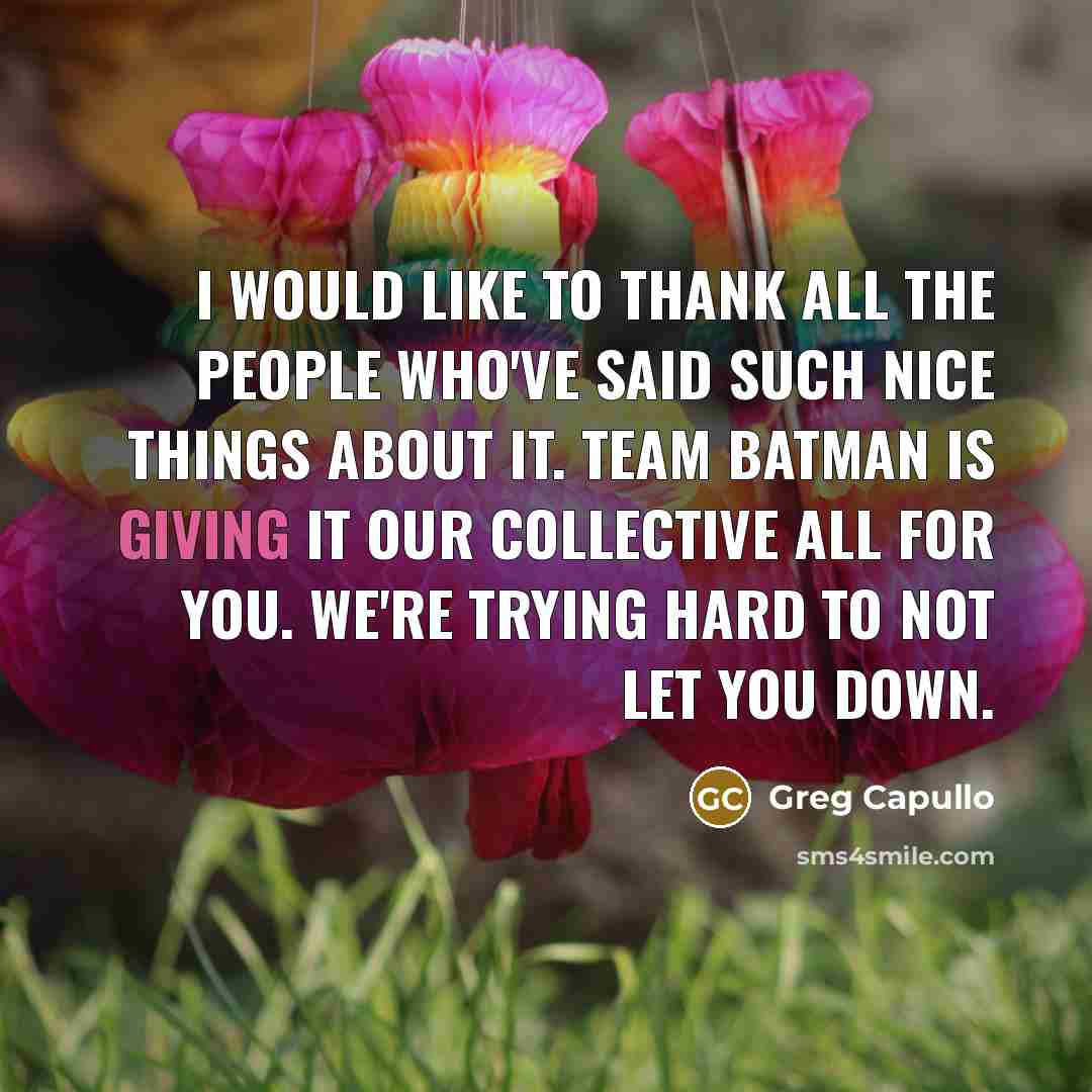 “I would like to thank all the people who've said…” quote by Greg Capullo