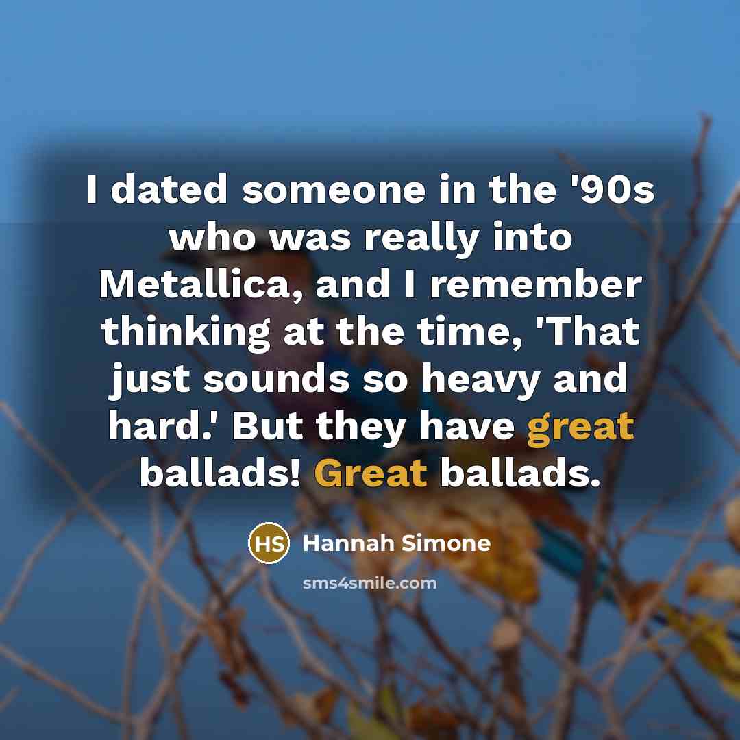 “I dated someone in the '90s who was really into…” quote by Hannah Simone