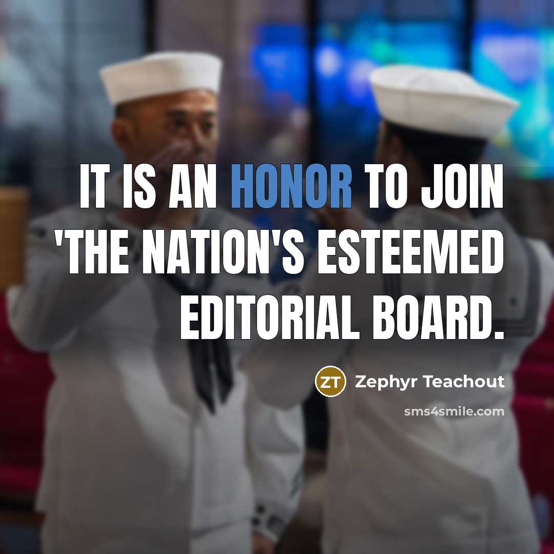 “It is an honor to join 'The Nation's esteemed editorial…” quote by Zephyr Teachout