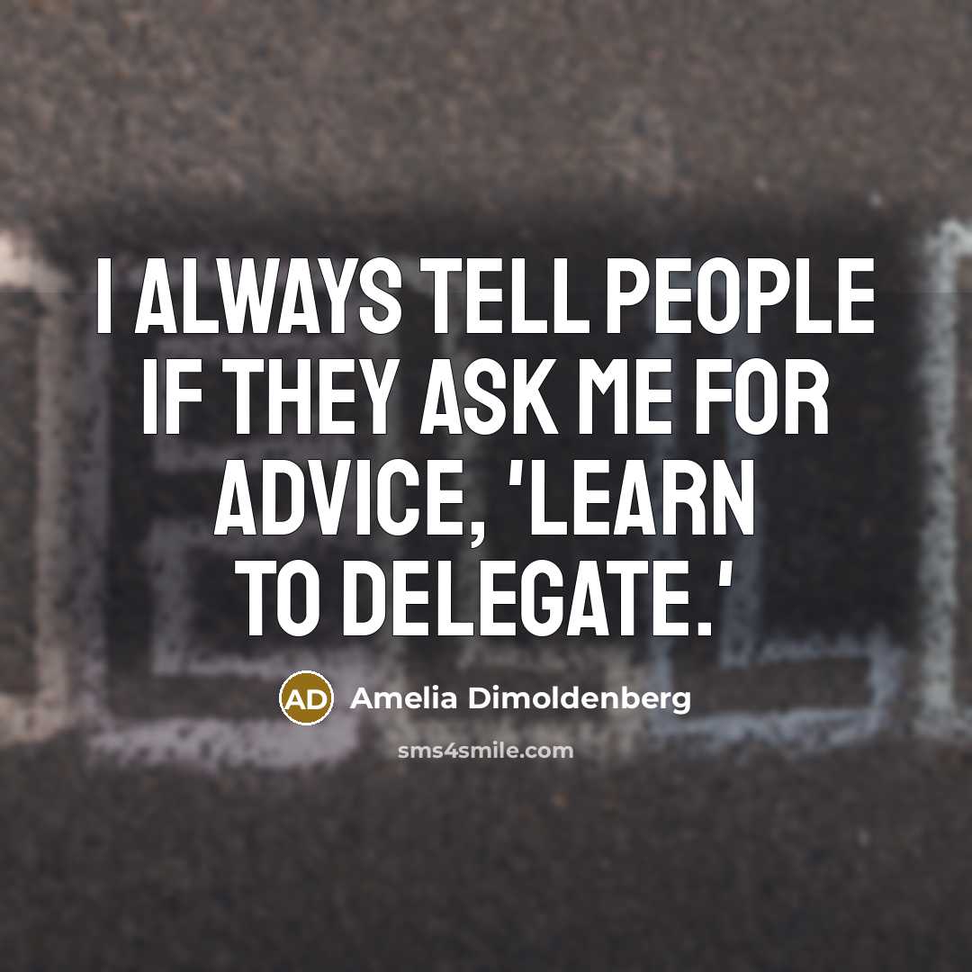 “I always tell people if they ask me for advice,…” quote by Amelia Dimoldenberg