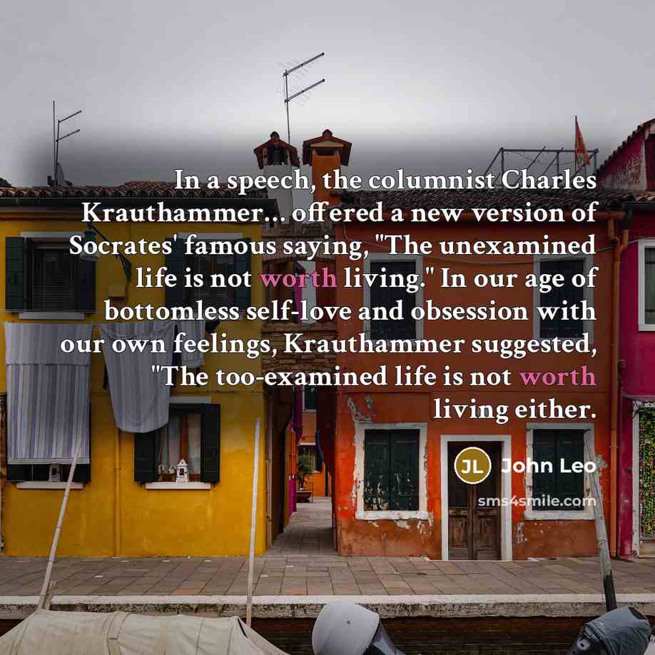 “In a speech, the columnist Charles Krauthammer.... offered a new…” quote by John Leo