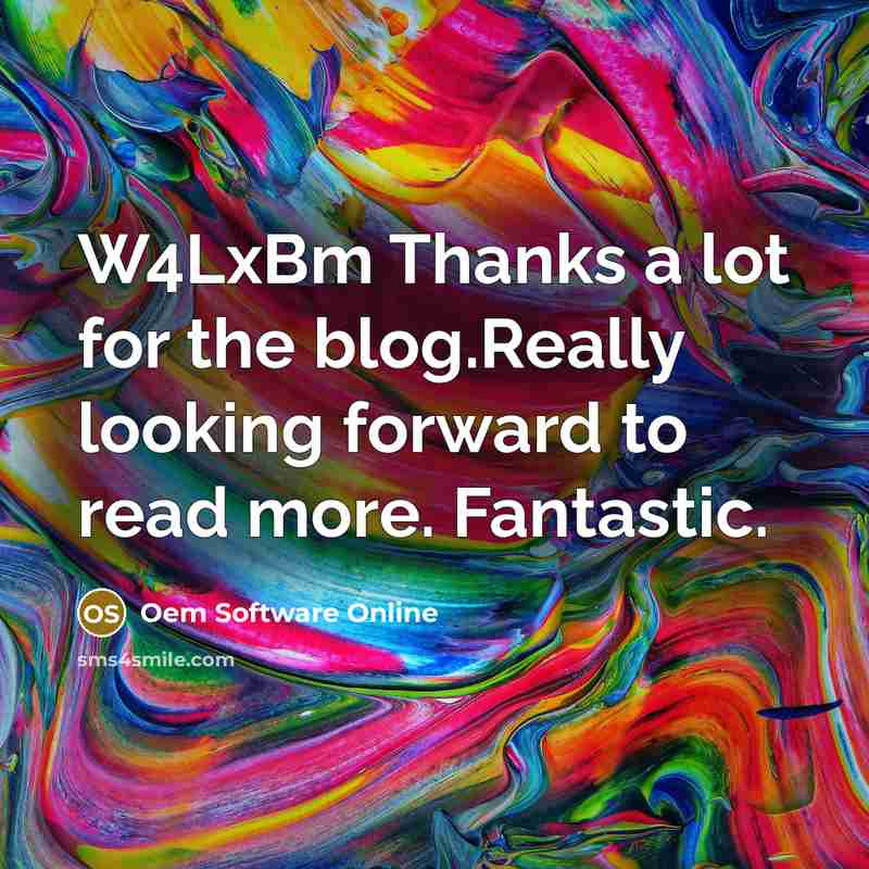 “W4LxBm Thanks a lot for the blog.Really looking forward to…” quote by Oem Software Online