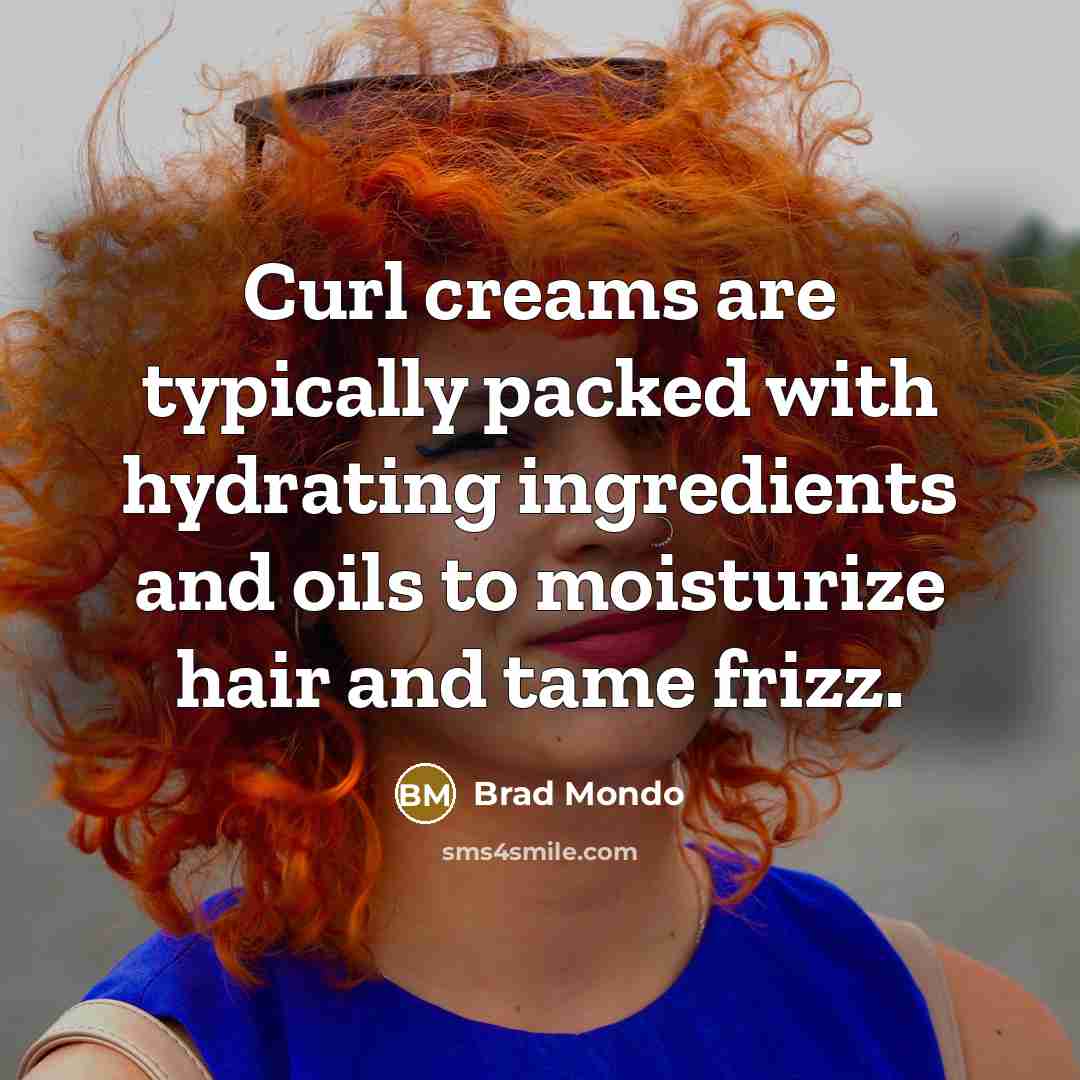 “Curl creams are typically packed with hydrating ingredients and oils…” quote by Brad Mondo