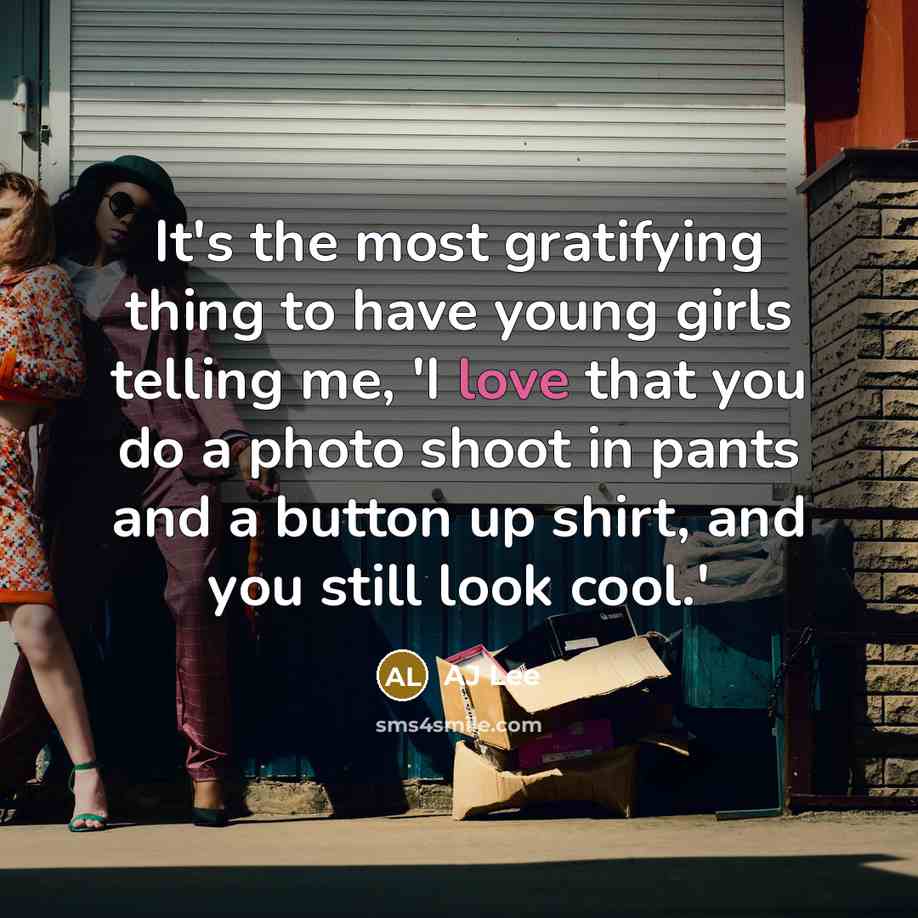 “It's the most gratifying thing to have young girls telling…” quote by AJ Lee
