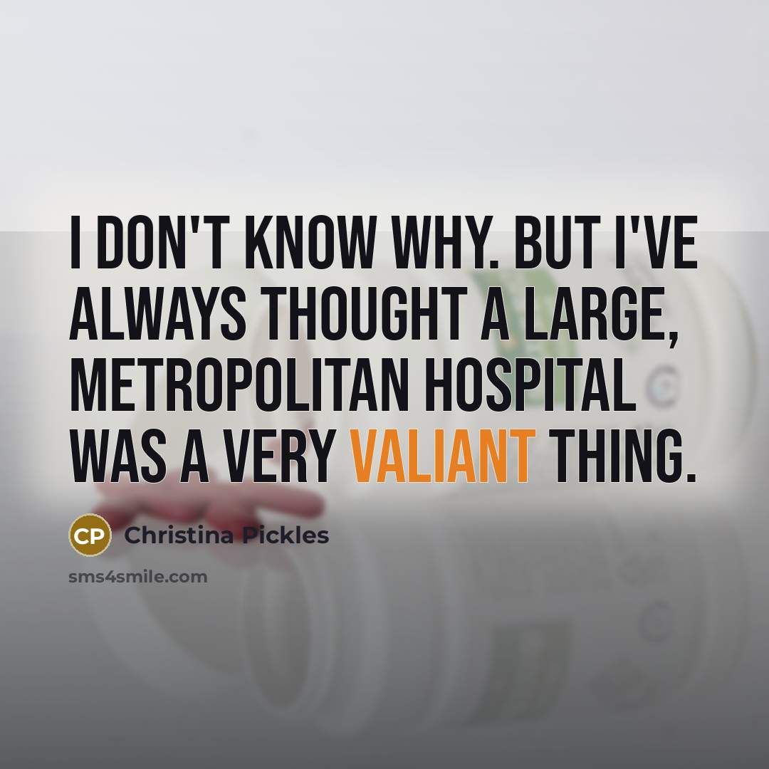 “I don't know why. But I've always thought a large,…” quote by Christina Pickles