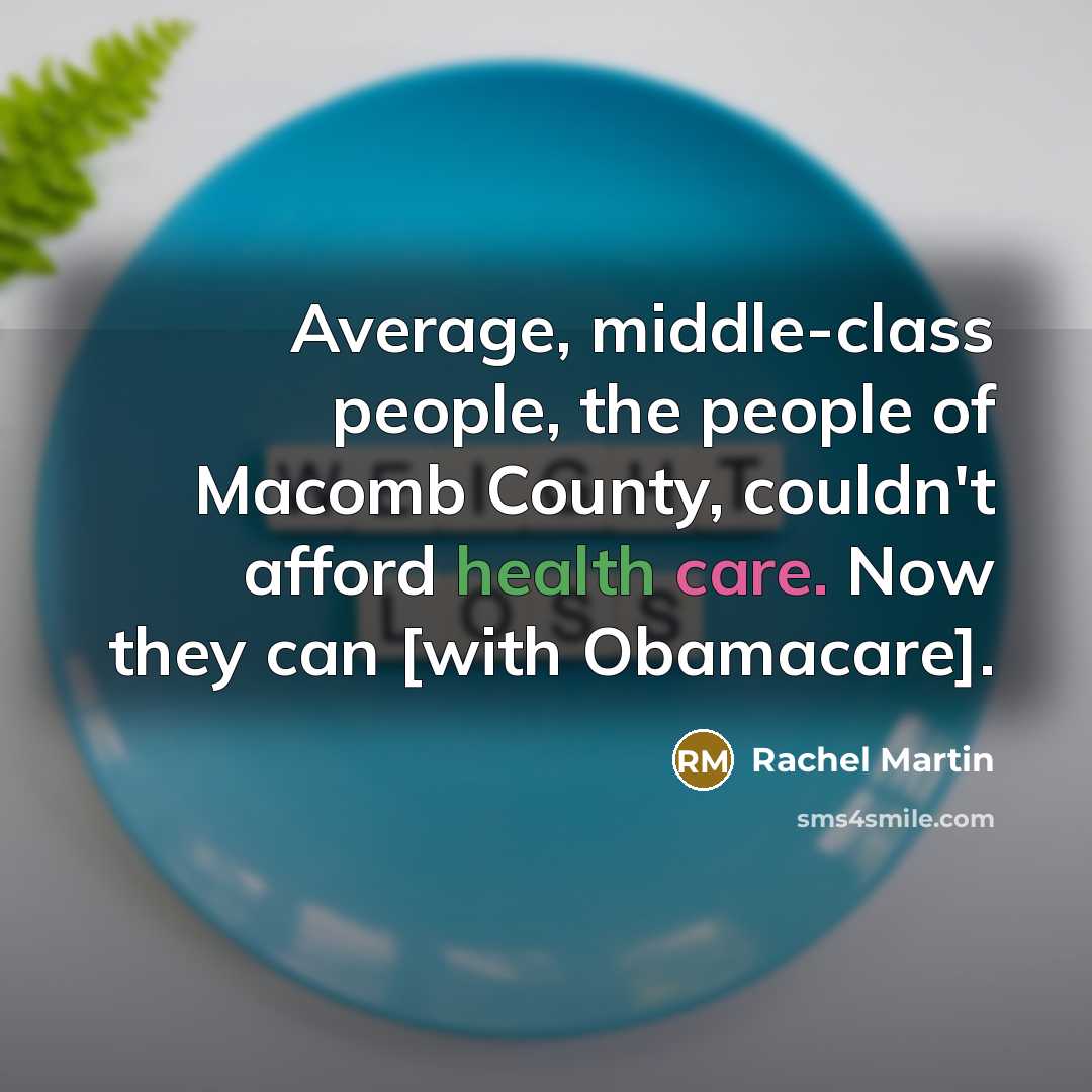 “Average, middle-class people, the people of Macomb County, couldn't afford…” quote by Rachel Martin
