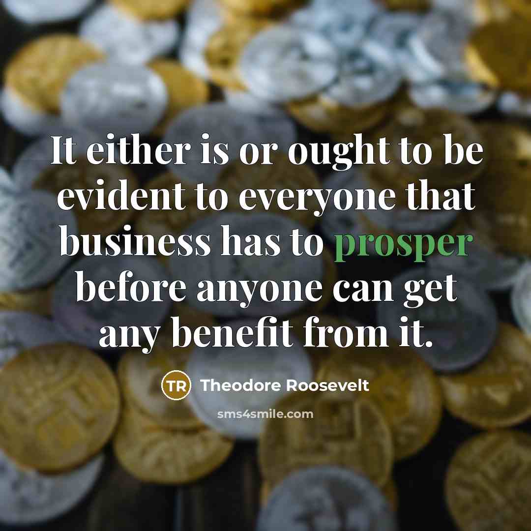 “It either is or ought to be evident to everyone…” quote by Theodore Roosevelt