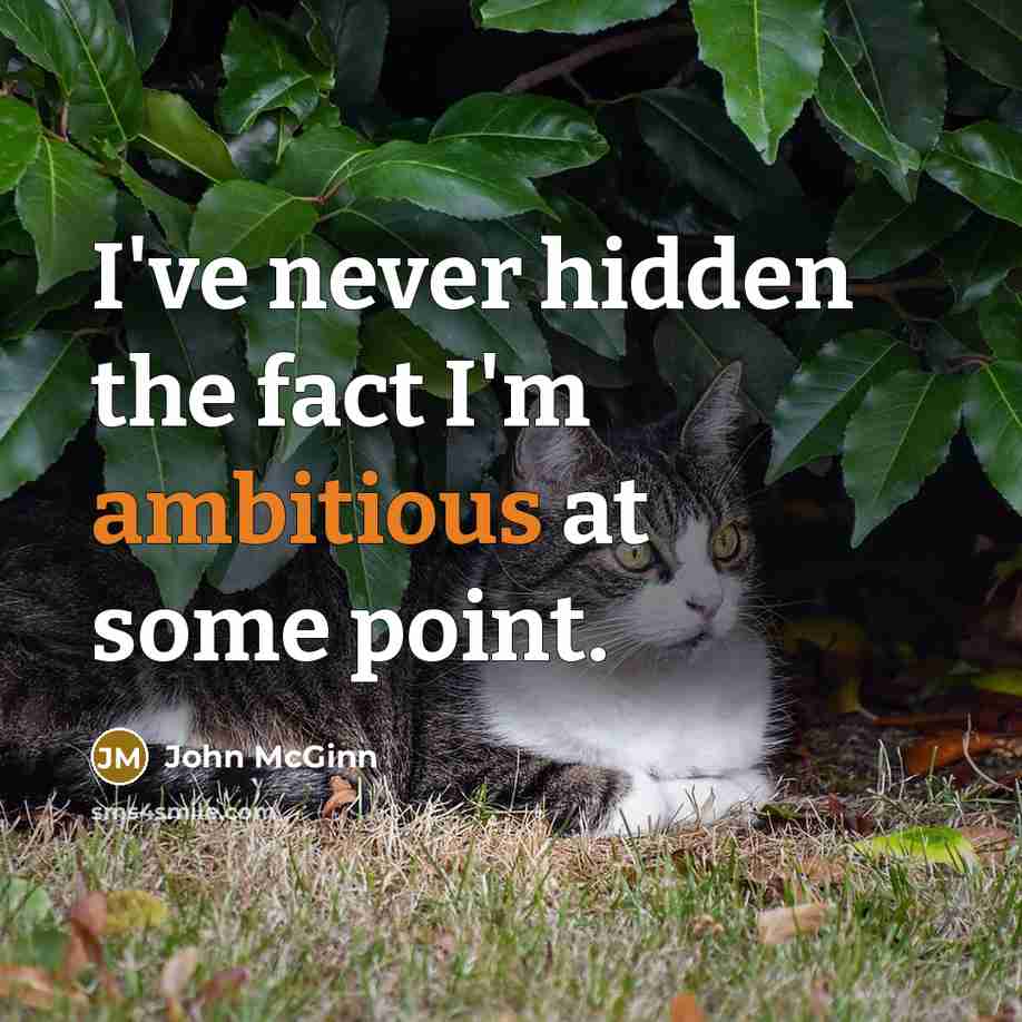 “I've never hidden the fact I'm ambitious at some point.…” quote by John McGinn