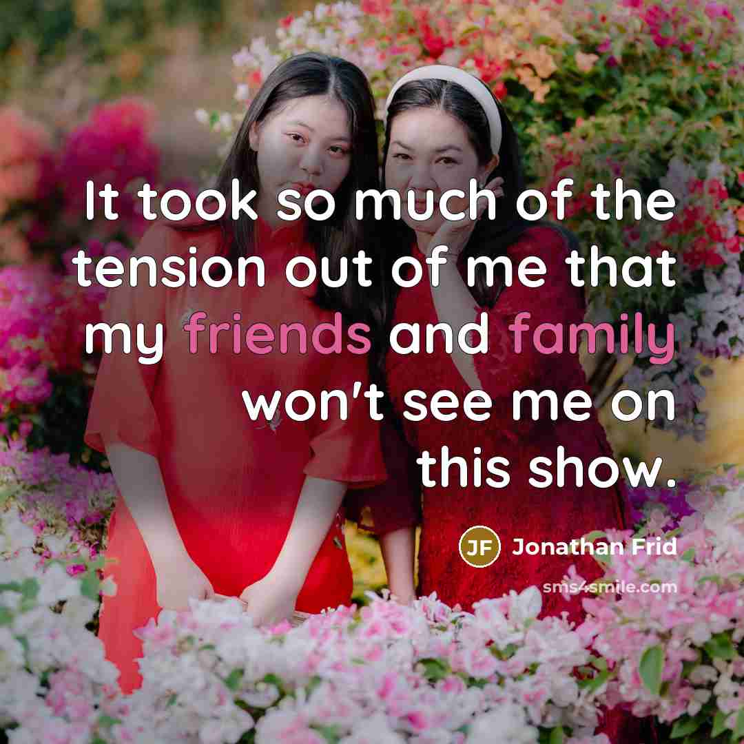 “It took so much of the tension out of me…” quote by Jonathan Frid