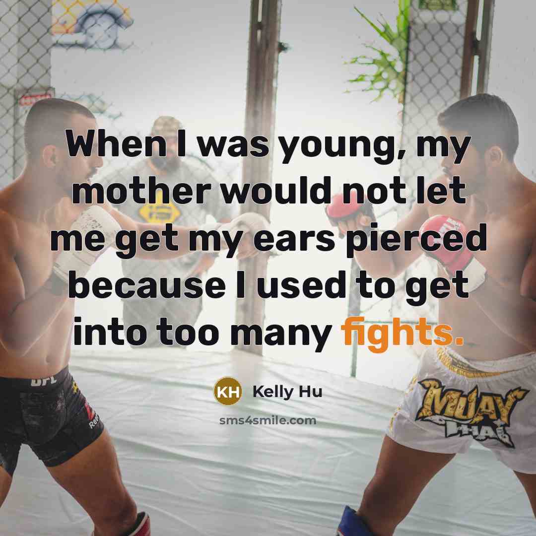 “When I was young, my mother would not let me…” quote by Kelly Hu