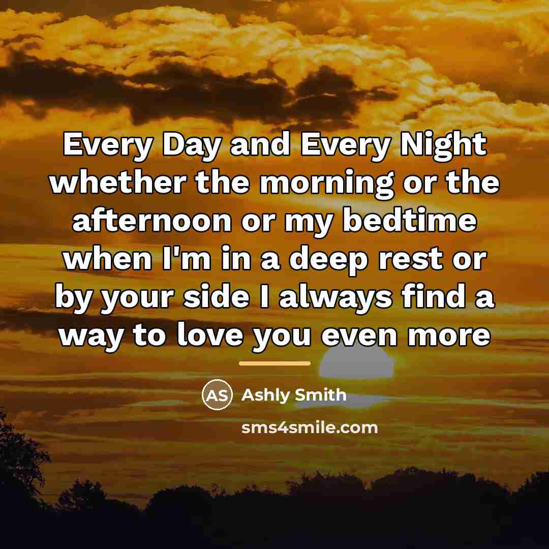 “Every Day and Every Night whether the morning or the…” quote by Anonymous