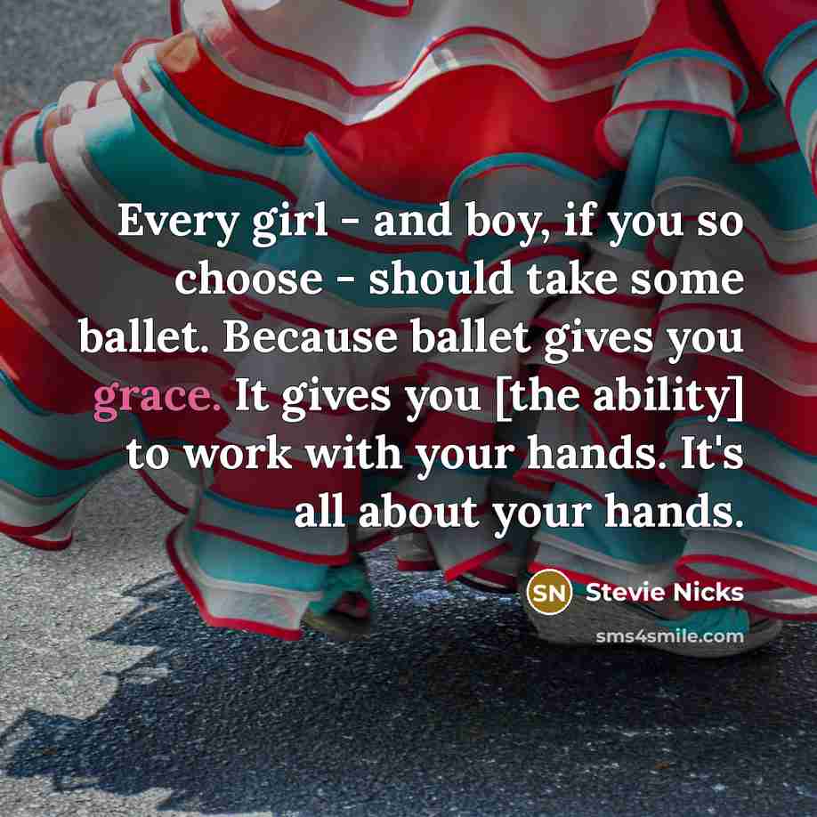 “Every girl - and boy, if you so choose -…” quote by Stevie Nicks