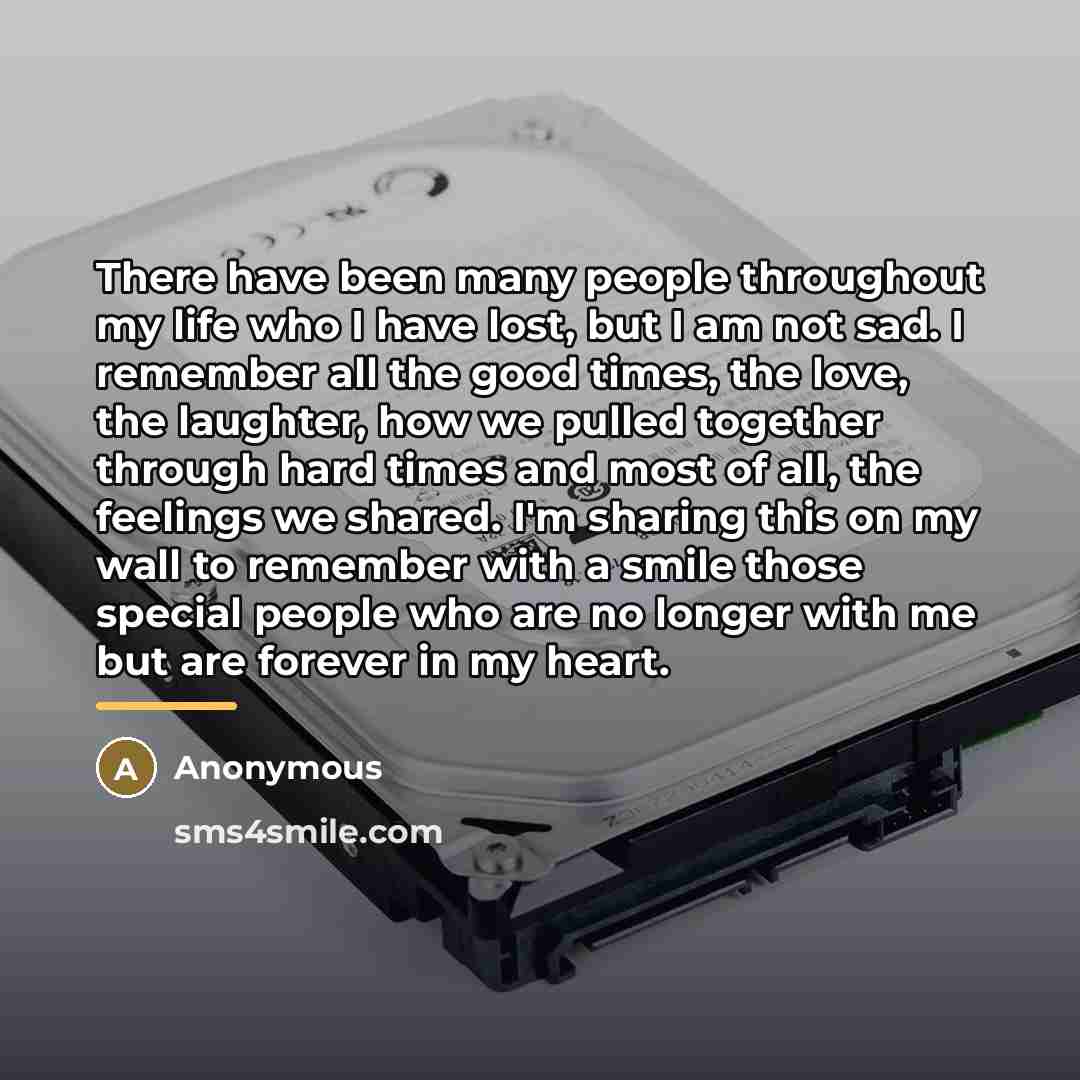 “There have been many people throughout my life who I…” quote by Anonymous