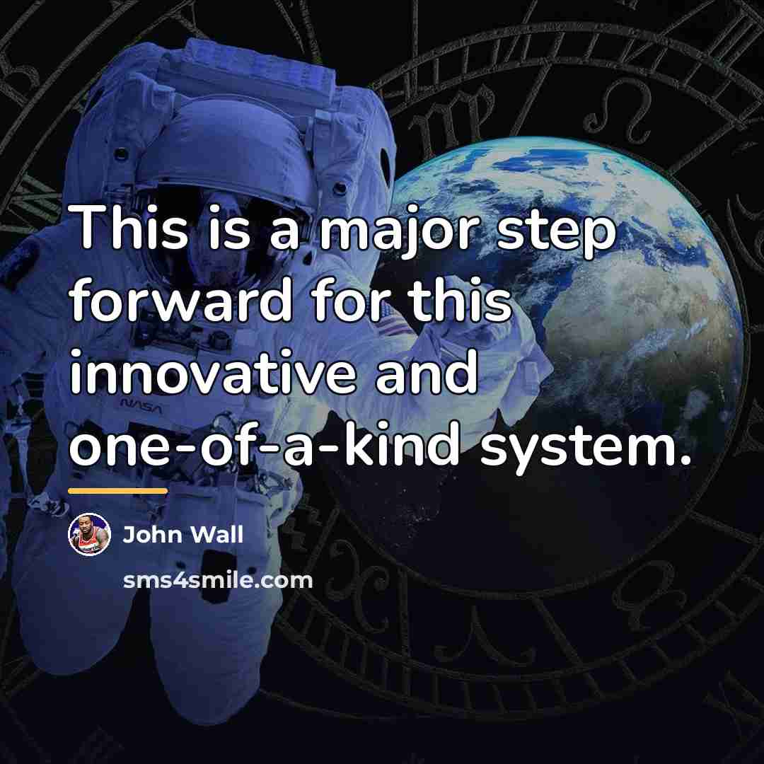 “This is a major step forward for this innovative and…” quote by John Wall