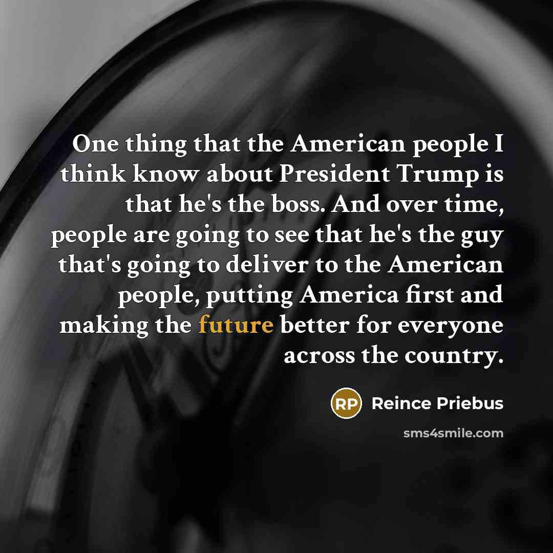 “One thing that the American people I think know about…” quote by Reince Priebus