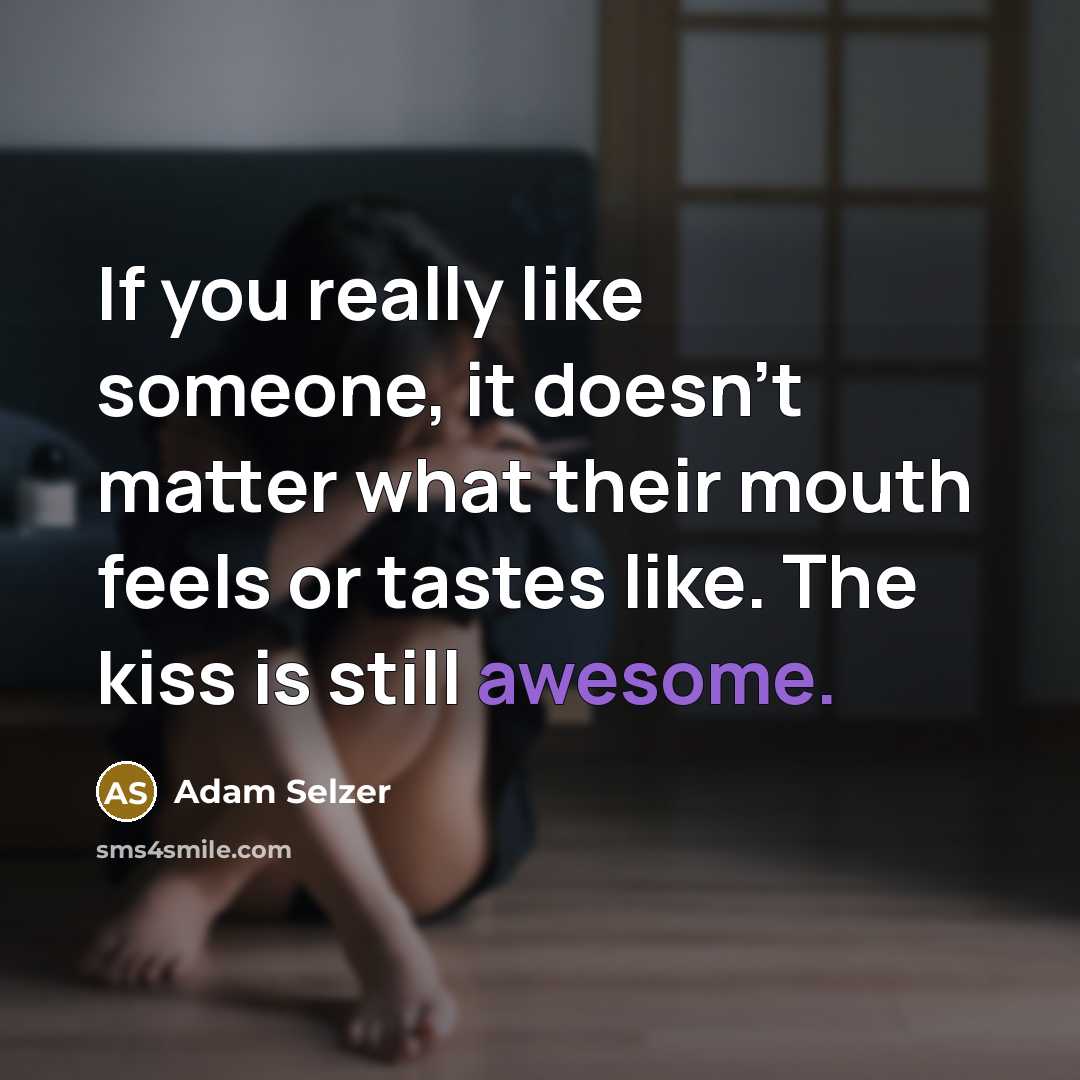 “If you really like someone, it doesn't matter what their…” quote by Adam Selzer
