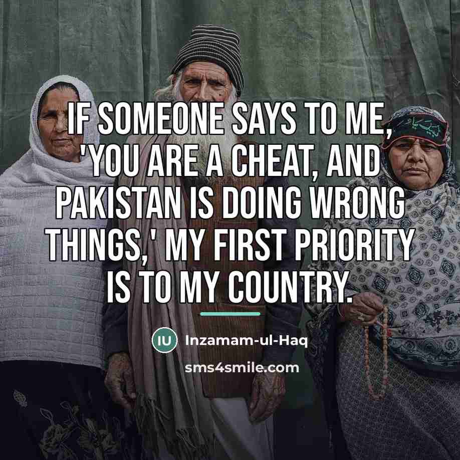 “If someone says to me, 'You are a cheat, and…” quote by Inzamam-ul-Haq