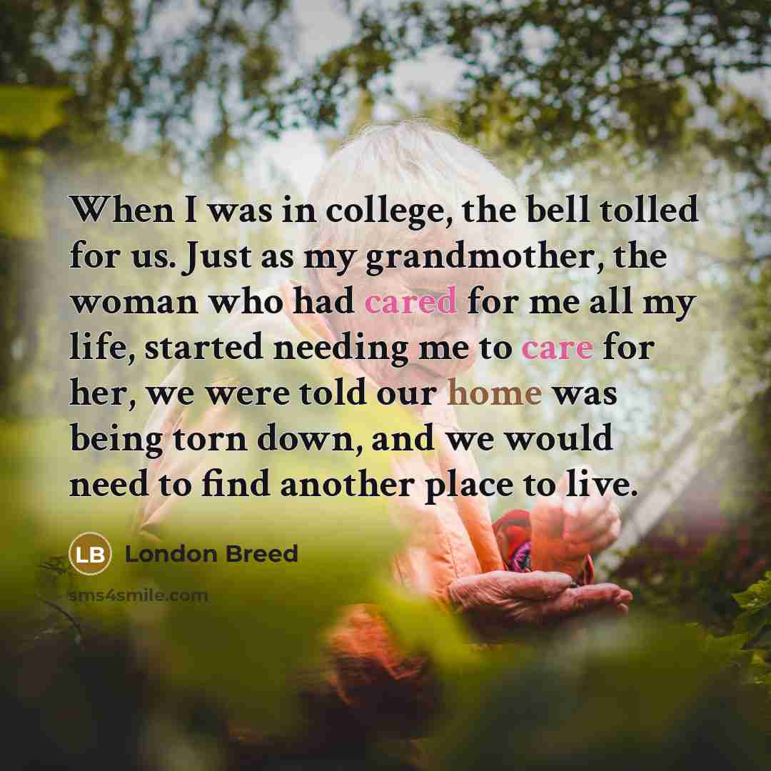“When I was in college, the bell tolled for us.…” quote by London Breed