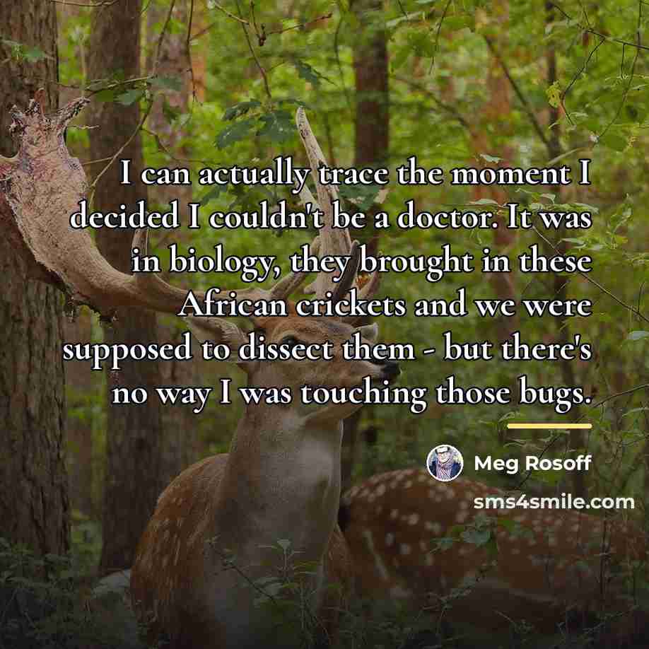“I can actually trace the moment I decided I couldn't…” quote by Meg Rosoff