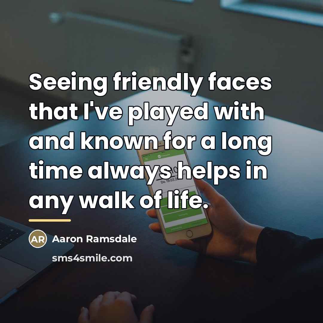 “Seeing friendly faces that I've played with and known for…” quote by Aaron Ramsdale