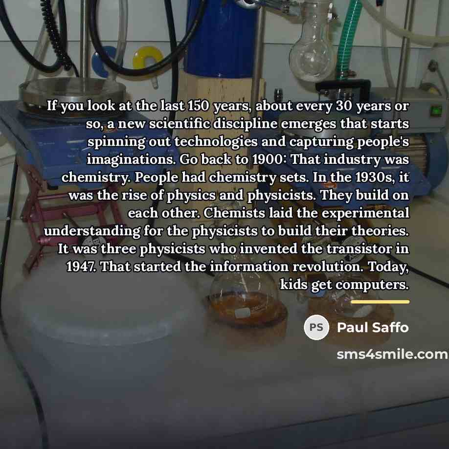 “If you look at the last 150 years, about every…” quote by Paul Saffo