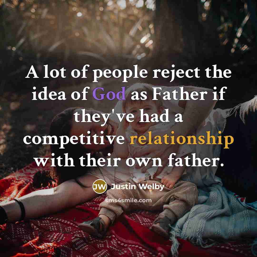 “A lot of people reject the idea of God as…” quote by Justin Welby