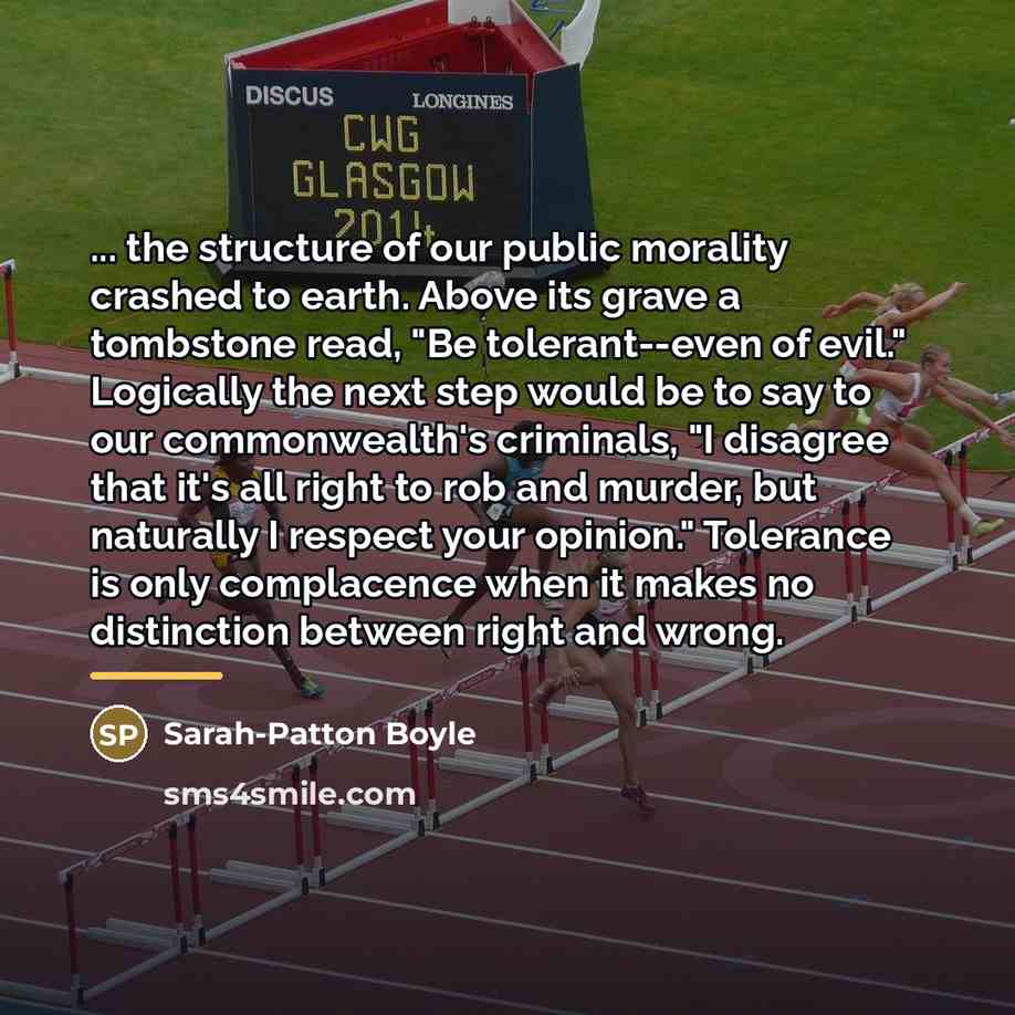 “... the structure of our public morality crashed to earth.…” quote by Sarah-Patton Boyle