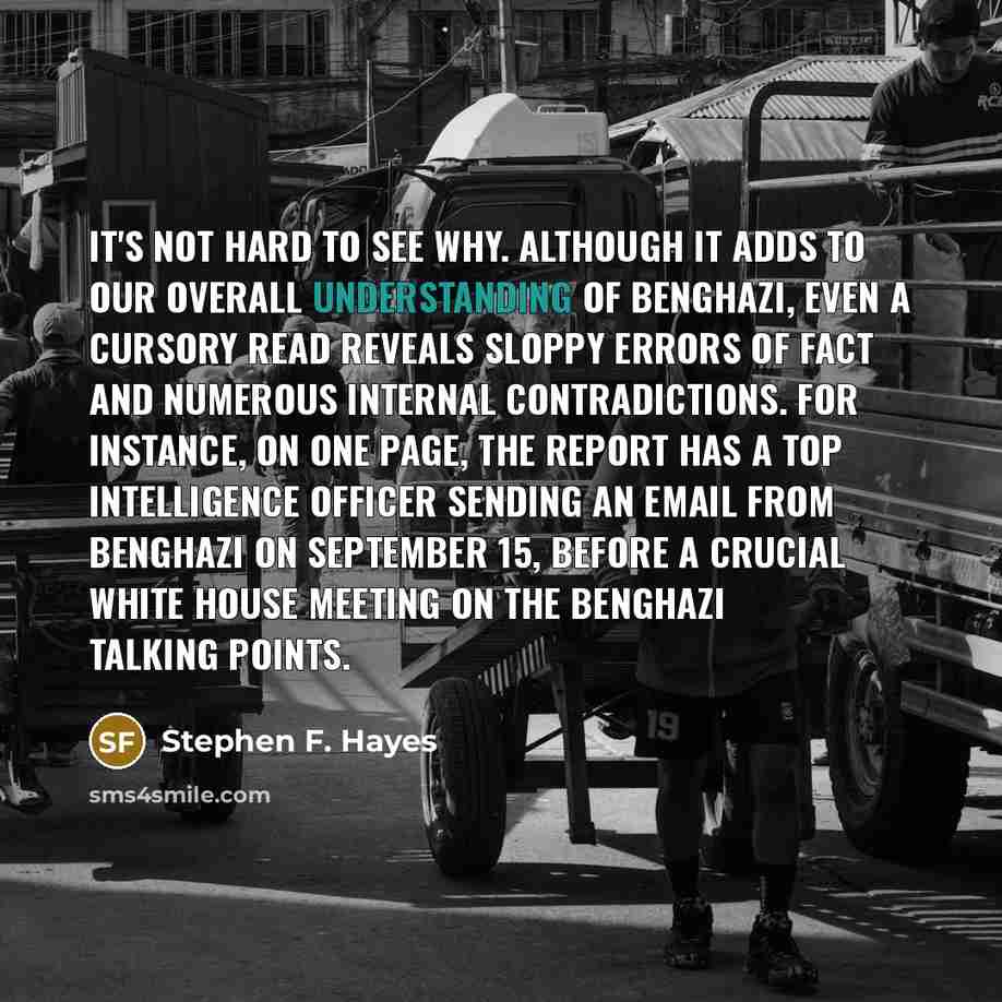 “It's not hard to see why. Although it adds to…” quote by Stephen F. Hayes