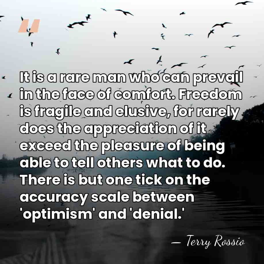 It is a rare man who can prevail in the face of&hellip; - Terry Rossio