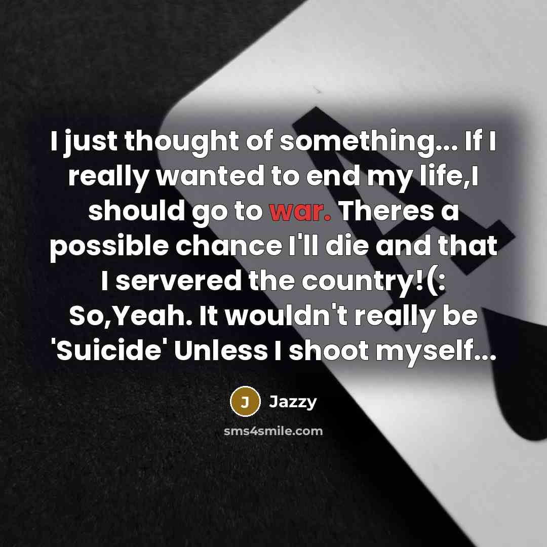 “I just thought of something... If I really wanted to…” quote by Jazzy